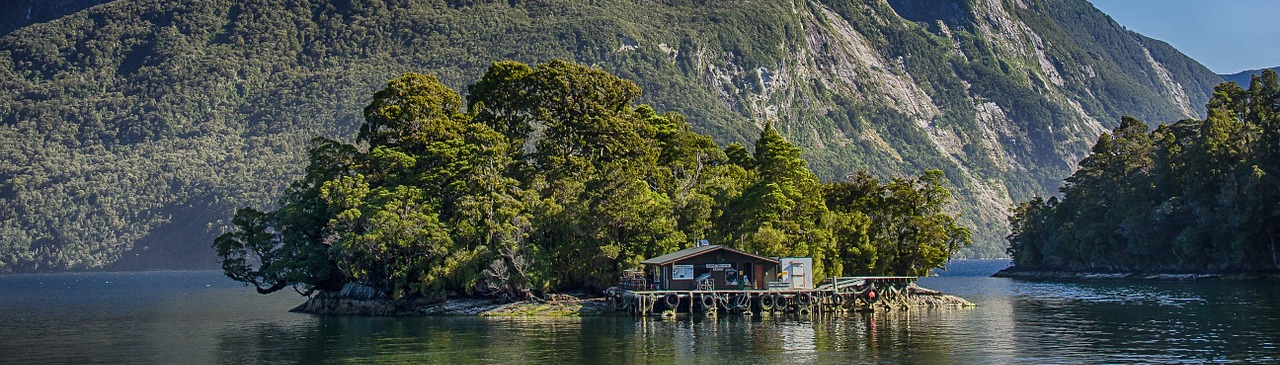 Der schönste see neuseelands